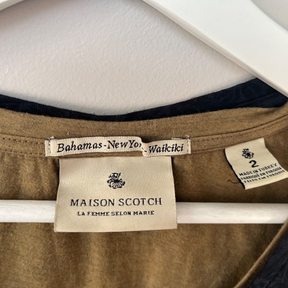 Casual black t-shirt dress, Scotch & Soda, size M - Picture 3 of 8